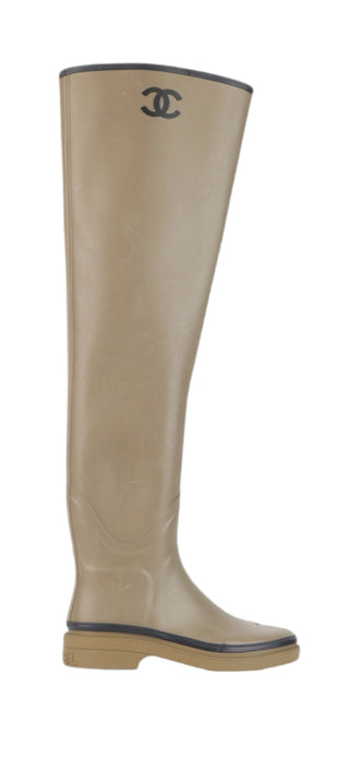 Chanel Wellington Boots