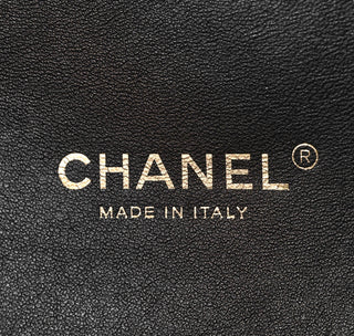 Chanel Black Lambskin Shearling CC Muff Flap Bag