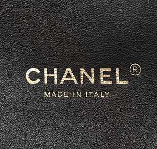 Chanel Black Lambskin Shearling CC Muff Flap Bag