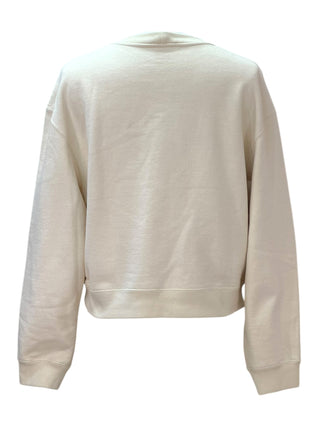 Chanel Ivory 31 Rue Cambon Camellia Embellished Sweatshirt
