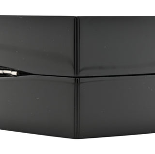 Chanel Black Plexiglass Compact Box Clutch Bag