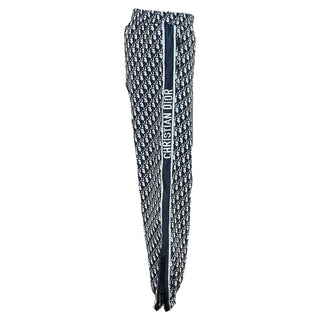 Christian Dior Navy Blue Oblique Track Pants