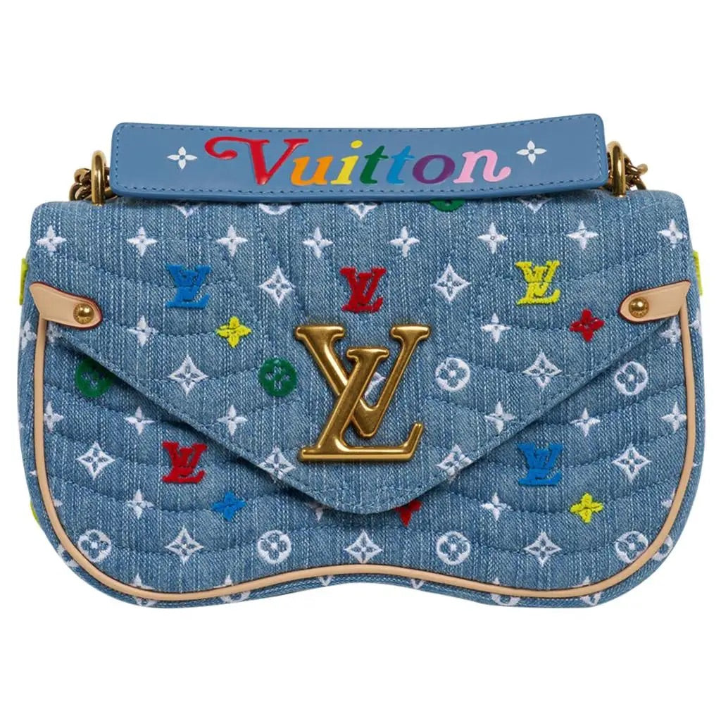 Louis Vuitton Monogram Denim Hobo Bag