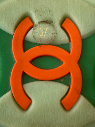 Chanel Tweed Trainers