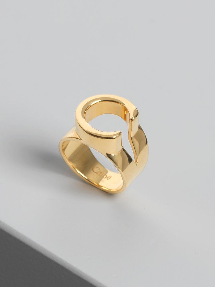 Chloe on sale alphabet ring