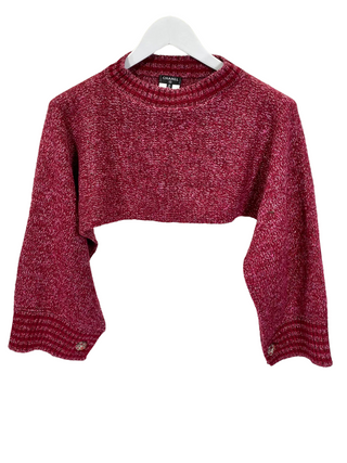 Chanel Tweed Crop Top