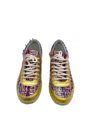 Chanel Tweed Trainers