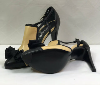 CHANEL Beige Bow Detail  Heels