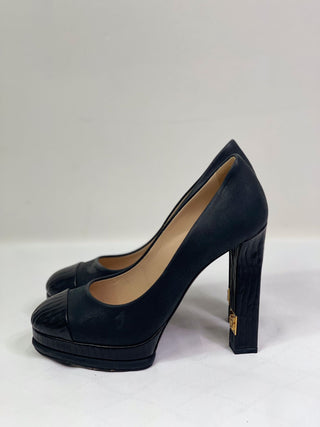 Chanel Round tip Heels