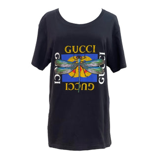 Gucci Dragonfly Black T-Shirt