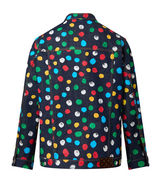 Louis Vuitton X Yayoi Kusama Painted Dots Denim Jacket
