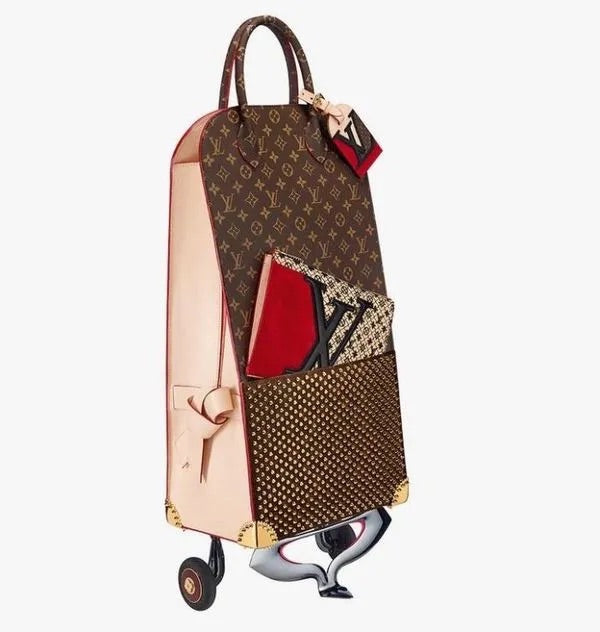 Louis Vuitton x Christian Louboutin Shopping Trolley Bella Ling