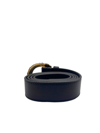 GUCCI SNAKE LOGO BELT
