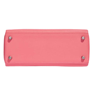 Hermès Kelly 25 Rose Azalée Swift Leather With Palladium Hardware