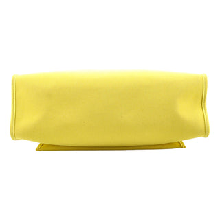 Hermès Herbag Zip 31 Lime & Rouge Canvas Bag With Palladium Hardware