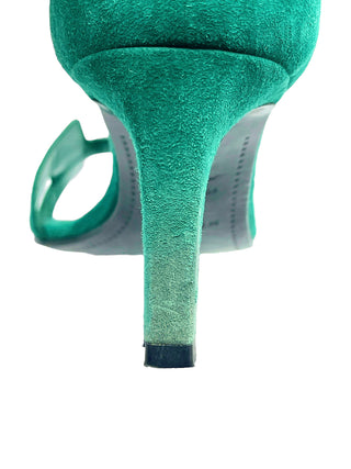 Hermès Green Oran Heels