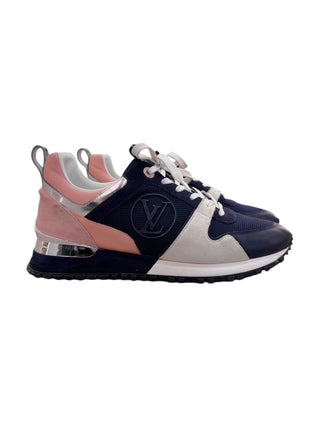 Louis Vuitton Runaway Navy and Pink Sneakers