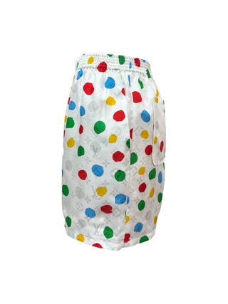 Louis Vuitton x Yayoi Kusama Painted Dots Silk Shorts