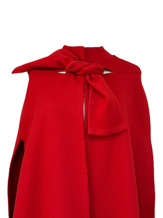 Valentino Red Scarlet Serenade Bow Cape