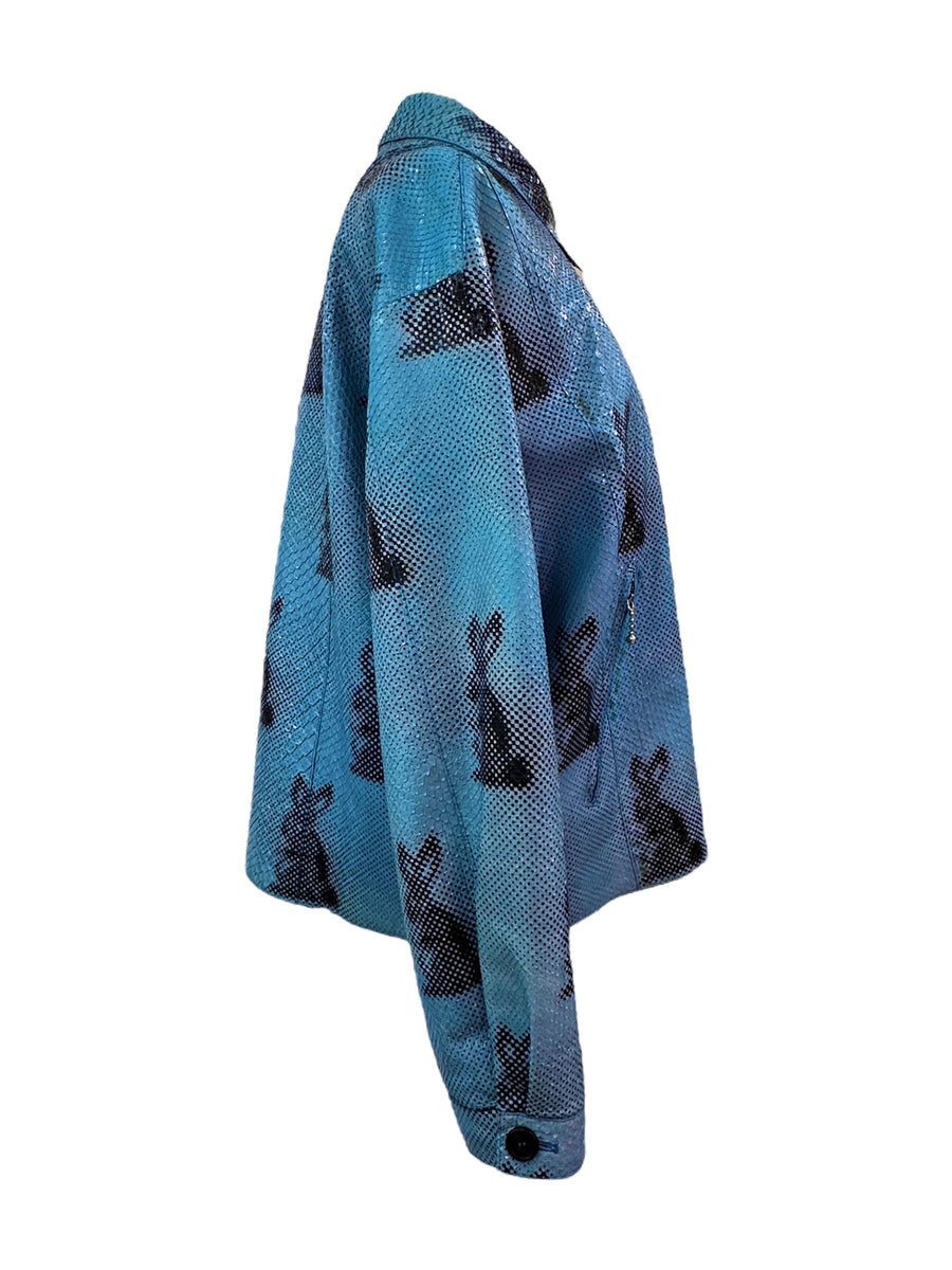 Prada 2016 Trompe I'Oeil Python Jacket – Bella Ling