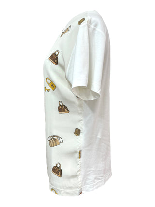 Louis Vuitton White Charms T Shirt