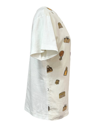 Louis Vuitton White Charms T Shirt