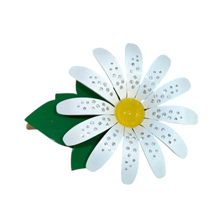 Christian Dior Daisy Crystal Flower Hair Clip