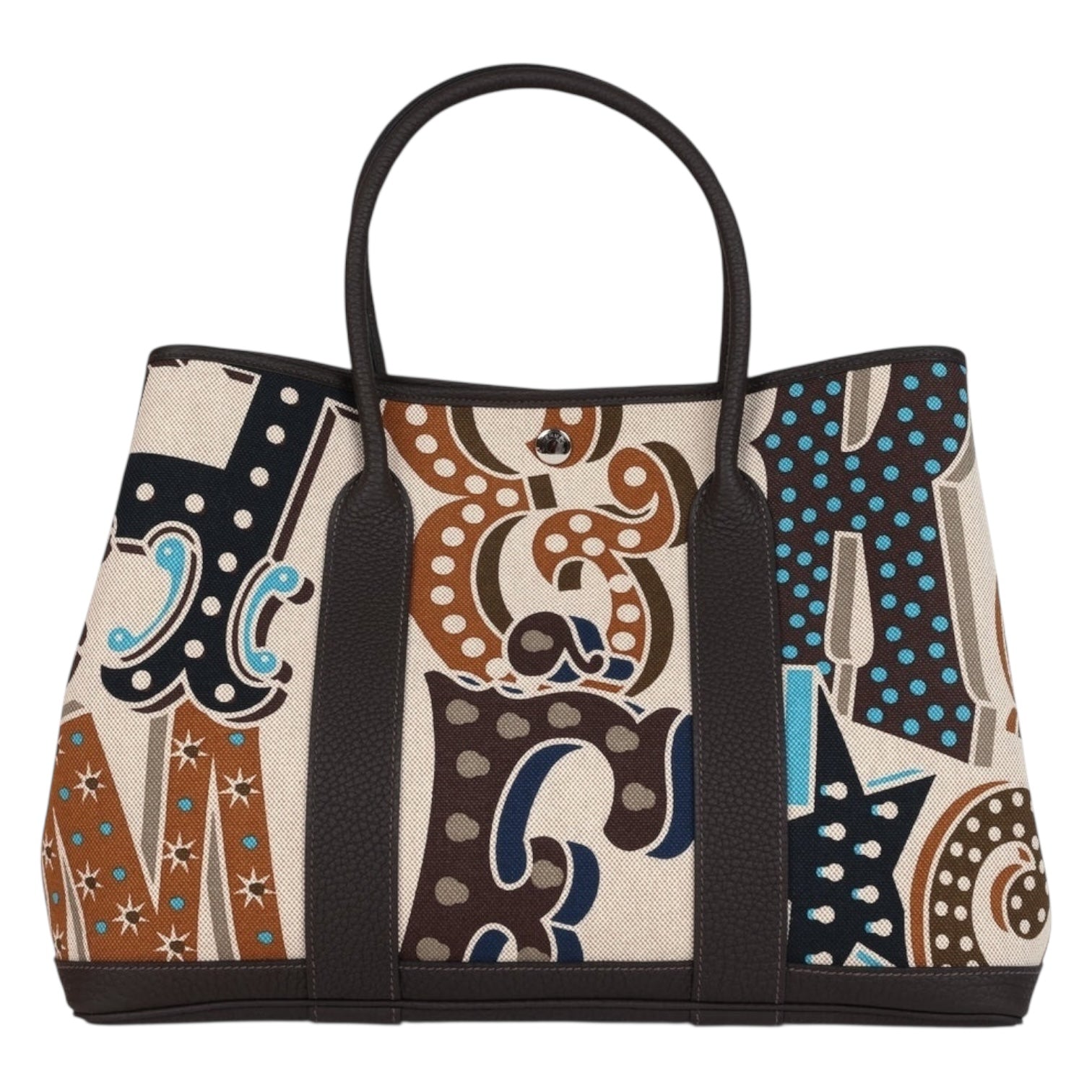 Hermès Electric Patterned Garden Party 36 Tote Bag – Bella Ling