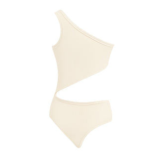 Celine Ribbed Wool Triomphe Bodysuit