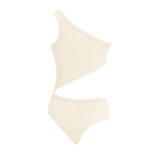 Celine Ribbed Wool Triomphe Bodysuit