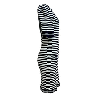 Chanel Striped Knit Dress