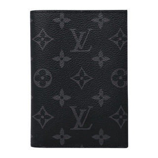 Louis Vuitton Black Monogram Eclipse Passport Cover