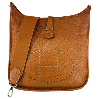 Hermès Evelyne PM Gold Togo Leather With Gold Hardware
