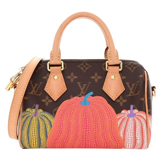 Louis Vuitton x Yayoi Kusama Monogram Pumpkins Speedy Bandouliere 20 Bag