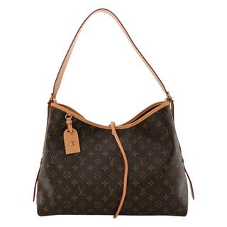 Louis Vuitton Brown Monogram Carryall MM Bag