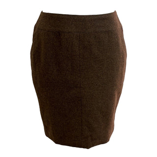 Chanel Brown Wool Tweed Jacket and Skirt Set