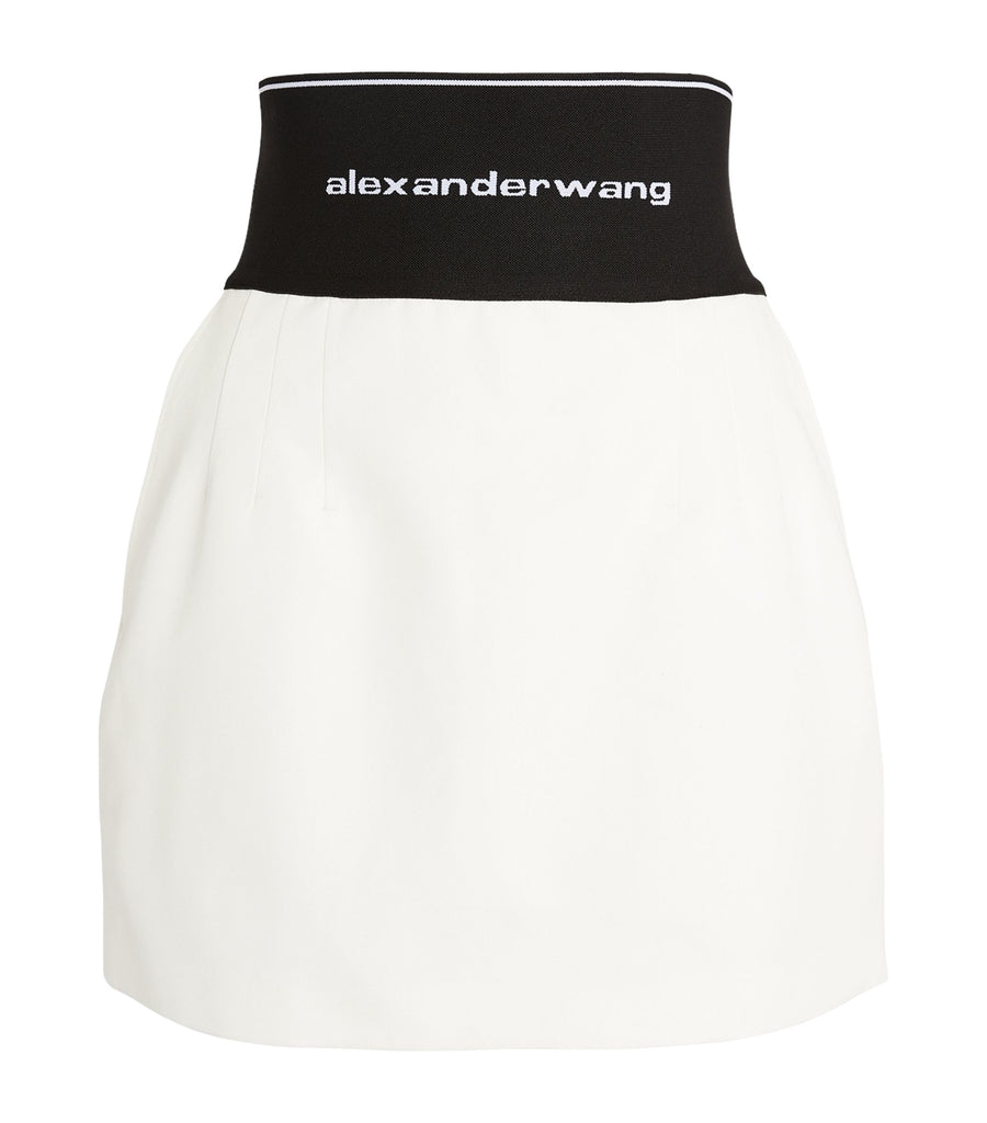 Alexander wang white outlet skirt