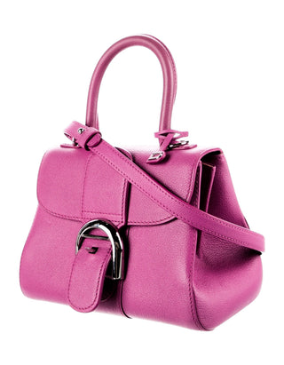 Delvaux Fuchsia Pink Mini Brilliant Crossbody Bag