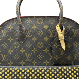Louis Vuitton x Christian Louboutin Monogram Canvas With Gold Studs Iconoclast Tote Bag