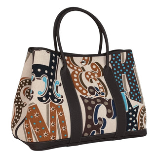 Hermès Electric Patterned Garden Party 36 Tote Bag