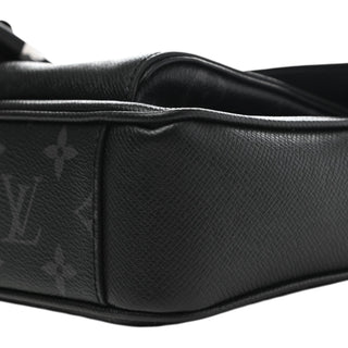 Louis Vuitton Black Monogram Taigarama Messengerama Bag
