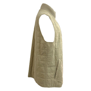 Loro Piana Brown Double-Layer Coat with Quilted Inner Vest