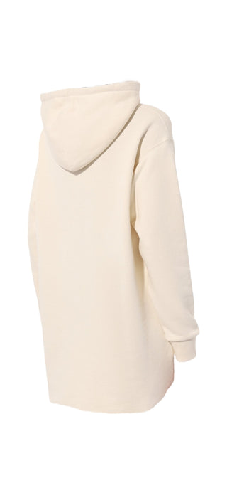 Gucci Hoodie with GG Apple Print In White