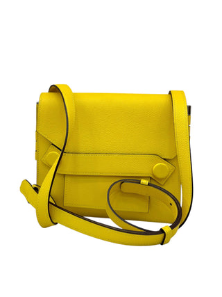 Hermès Twins Jaune Citron Shoulder Bag With PHW