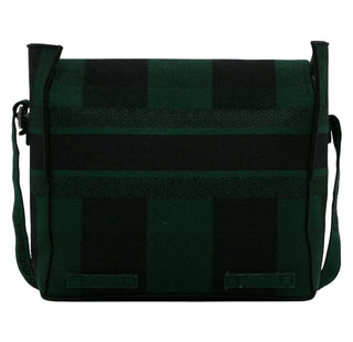 Christian Dior Black & Green Diorcamp Messenger Bag