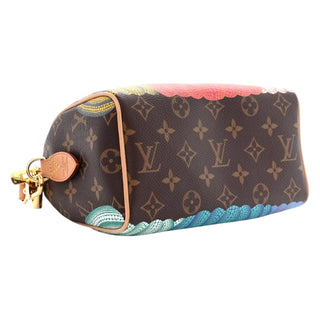 Louis Vuitton x Yayoi Kusama Monogram Pumpkins Speedy Bandouliere 20 Bag