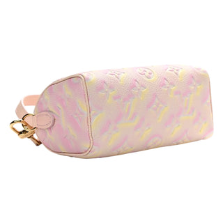 Louis Vuitton Pink Nano Speedy Empreinte Monogram Summer Stardust Bag