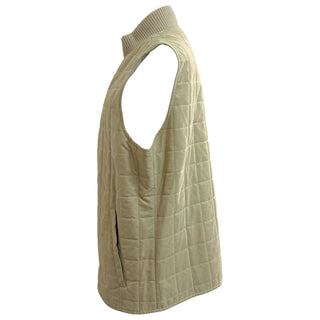 Loro Piana Brown Double-Layer Coat with Quilted Inner Vest