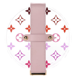 Louis Vuitton Scott Rose Ballerine Monogram Transparent Plexiglass Box
