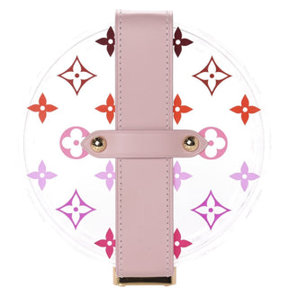 Louis Vuitton Scott Rose Ballerine Monogram Transparent Plexiglass Box